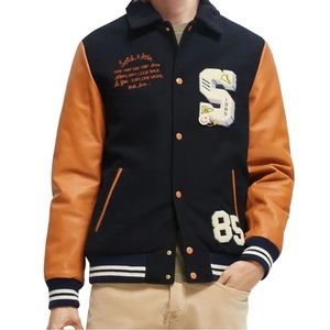 Wool & Leather Varsity Jacket
SCOTCH & SODA